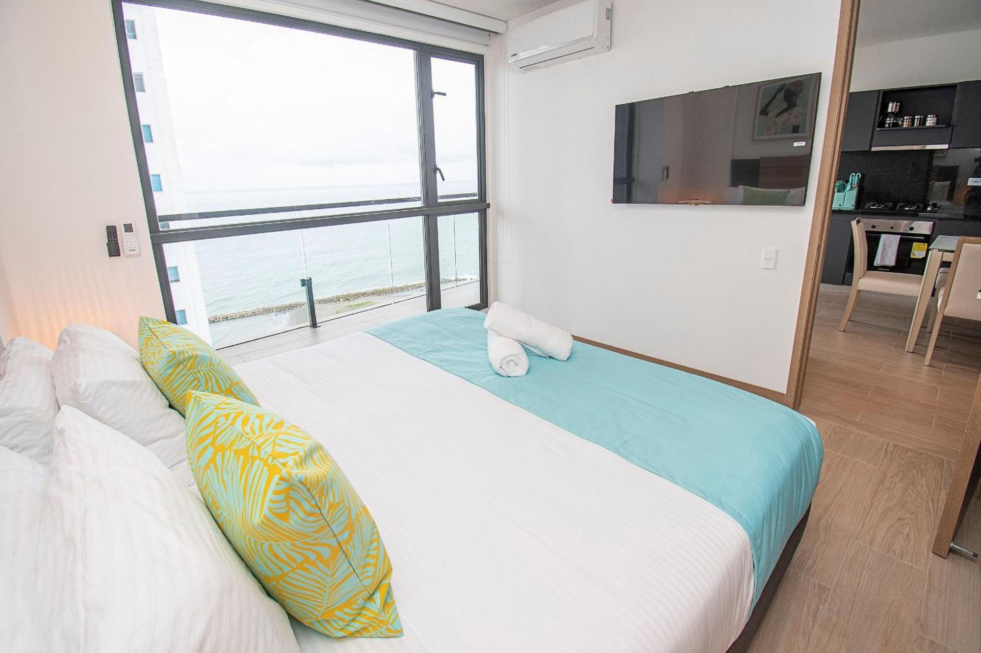 Apartamento U-go Vistas Al Mar Desde Murano Centro: Piscina, Jacuzzi Y Más Cartagena
